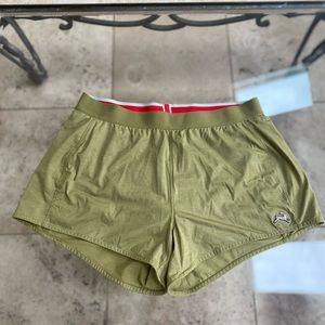 Olive Green Women's Shorts